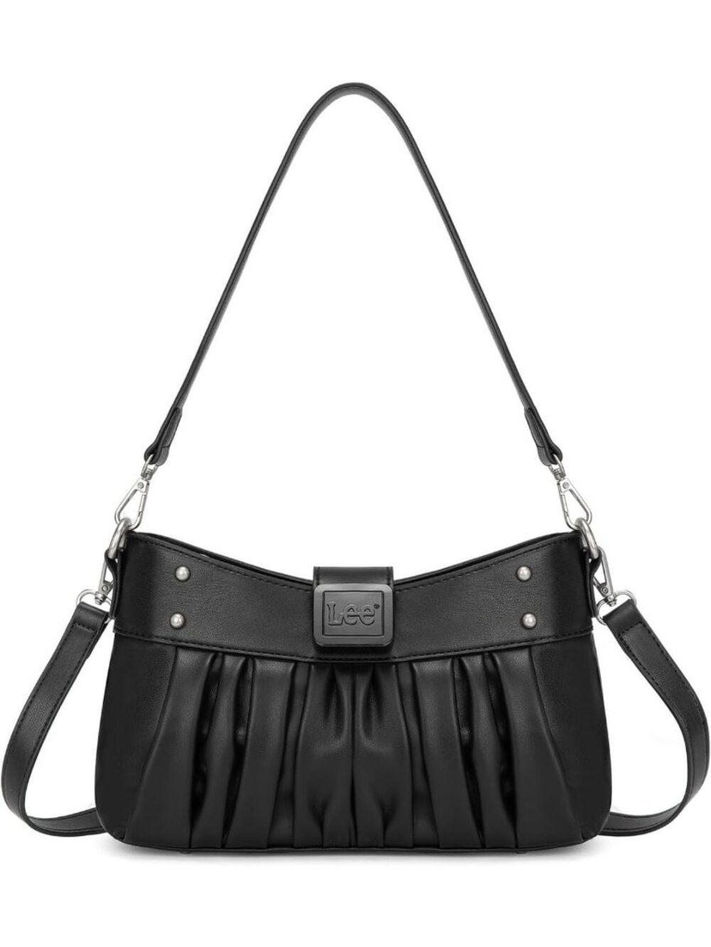 Stylish Leather Crossbody & Shoulder Bag for Women, Vintage Handbag with Straps